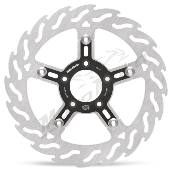MOTO-MASTER Flame Front Floating Brake Disc Harley Davidson FLDE / FLFBS / FLHTC / FLHX / FLTRX / FXST / XL 883/1977 08-24
