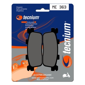 TECNIUM organinės stabdžių trinkelės ME363 Kymco / Peugeot / Yamaha 125-400cc 05-24