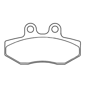 CL BRAKES 3069SC Scooter Sintered Metal Brake pads KYMCO PEOPLE 250I S 250 07-08