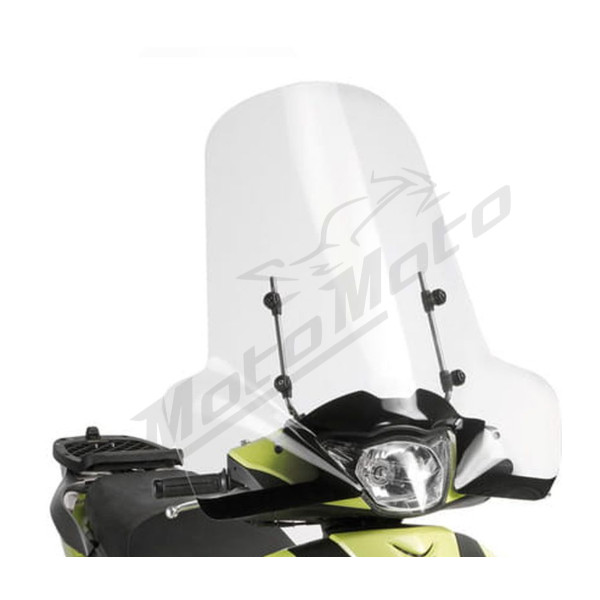 KAPPA Priekinis stiklas skaidrus 62x67.5cm Honda SH 125-150I 05-12