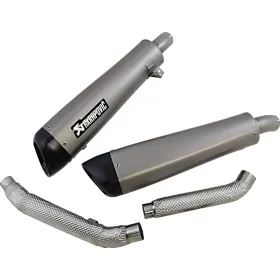 AKRAPOVIC Titanium Slip-On Line Muffler Triumph Scrambler 1200 19-20