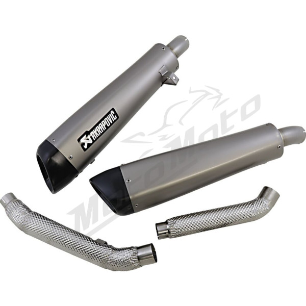 AKRAPOVIC Titanium Slip-On Line Muffler Triumph Scrambler 1200 19-20