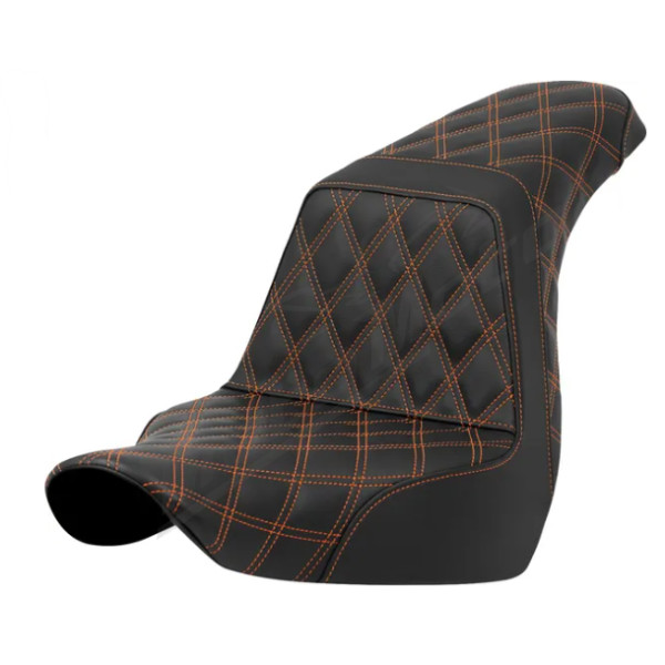 SADDLEMEN Lattice Stitch Step-Up Seat Harley Davidson FLSB / FXLR / FLXRS / FXLRST 1750-1923 18-25