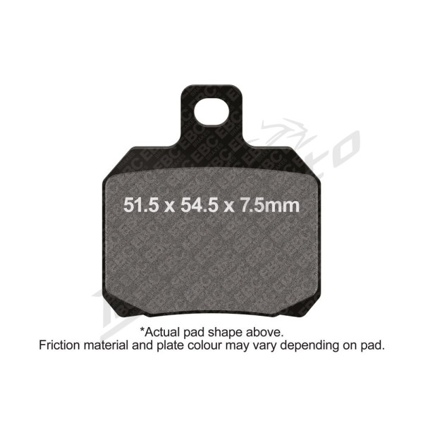 EBC Extreme Performance Sintered "EPFA" Brake Pads BIMOTA / CAGIVA / DUCATI / HONDA  / INDIAN / KAWASAKI / KTM MOTO GUZZI
