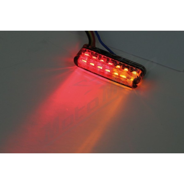 HIGHSIDER Shorty LED galinis žibintas su posūkiais 2vnt. Kawasaki Z 900 2023