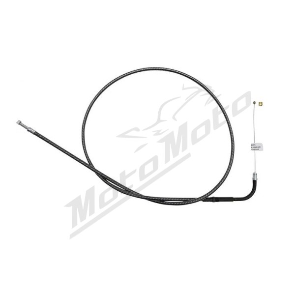 MAGNUM SHIELDING Karbon Fiber Throttle Cable Harley Davidson FLD / FLHR / FLSTC / FXDBP / FXDL / FXSTDI 1340/1800 99-15 108cm