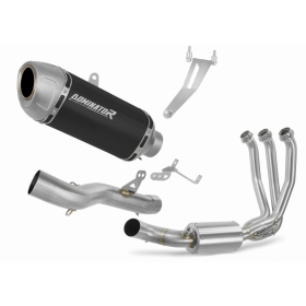 Dominator Full Exhaust System S6 BLACK + dB killer CF Moto 675 NK 24->
