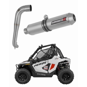 Polaris RZR 200 2022-2025 Dominator Exhaust Silencer Muffler MX + dB killer