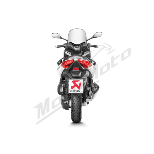AKRAPOVIC Slip-On Nerūdijančio plieno / anglies pluošto duslintuvas Yamaha YP 125 17-20