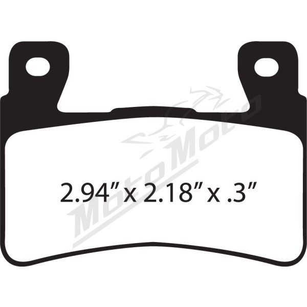 EBC Sintered Metal Harley/Buell  Brake Pads HARLEY DAVIDSON / HONDA HYOSUNG / KAWASAKI 600-1900cc 99->