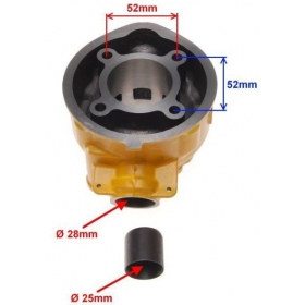 Cylinder kit AM6 LC 70cc / Ø47 / PIN Ø12 (One ring) (Without head)