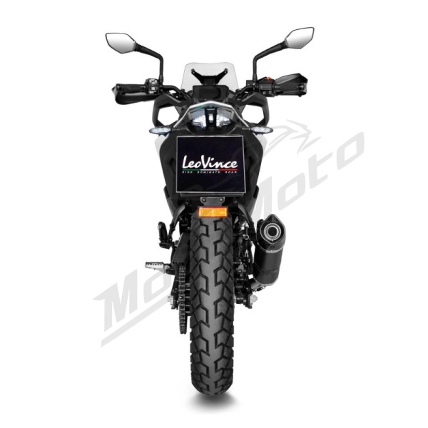 LEOVINCE LV One Evo Black Edition Slip-on Muffler  KTM ADVENTURE 390 20-24