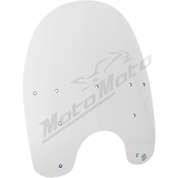 MEMPHIS SHADES HD Road King atsarginis priekinis plastikas skaidrus 43x58,5cm Harley Davidson FLHR / FLHRCI / FLHRI / FLHRS / FLHRSI / FLHRXS / 1340-1868 94-24
