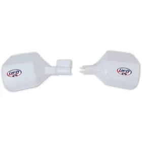 UFO Handguards White Disc Brake