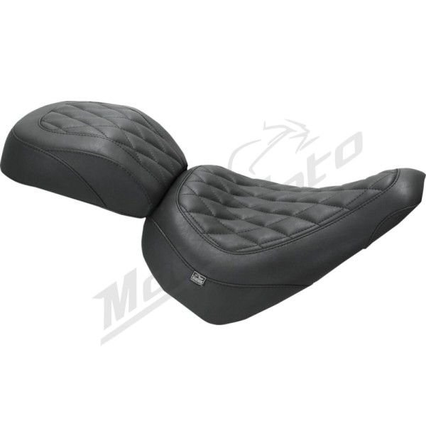MUSTANG Wide Tripper™ Passenger Seat Harley Davidson FXBR 1923 23-26