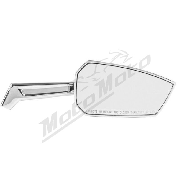 KURYAKYN Enygma chromuoti veidrodėliai Harley Davidson FLDE / XL / FLHX / FXSTB / FLSTSE 883/1868 08-26