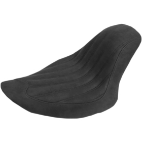 SADDLEMEN Knuckle Ribbed Solo Seat Harley Davidson FLSTF / FLSTFB / FXSTC / FXSTD 1450-1800 06-17 