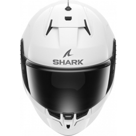 Šalmas Shark D-Skwal 3 Blank Baltas