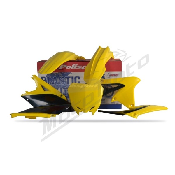 POLISPORT plastikinis rinkinys Suzuki RM-Z250 10-18