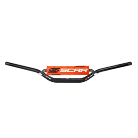 Scar Racing Handlebar Ø28,6mm Black/Orange