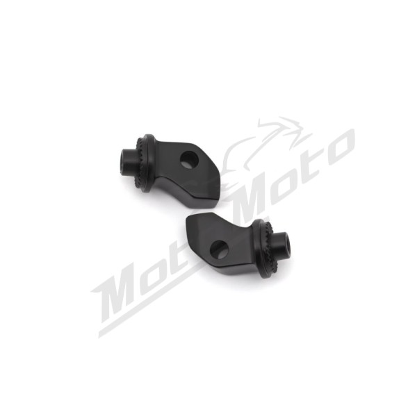 KURYAKYN Splined Driver Peg Adapters Black Indian Scout 1000/1130 20-22