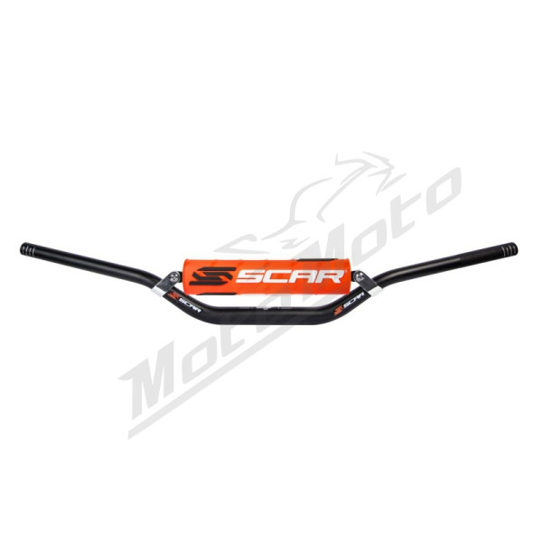 Scar Racing Vairas Ø28,6mm Juoda/Oranžinė