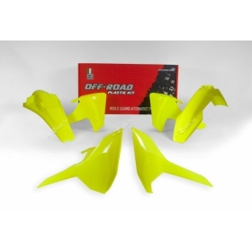RACETECH plastikų komplektas Husqvarna TE/ FE/ TX 125/501cc 17-19