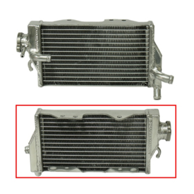 Psychic radiator honda cr 250r '02-04 reinforced standard capacity right (with cap)