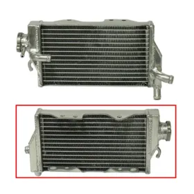 Psychic radiator honda cr 250r '02-04 reinforced standard capacity right (with cap)