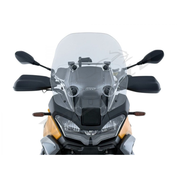 WRS MG009T Side Deflectors Clear Moto Guzzi Stelvio 1000 ABS 2024