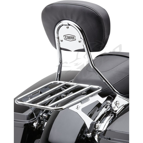 COBRA Detachable Backrest 20 x 28,5 cm Harley Davidson FLHR / FLHRC / FLHRCI 1340-1800cc 96-08