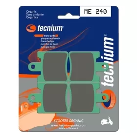 TECNIUM Scooter Organic Brake pads - ME240 Daelim / SYM 125cc 07-18