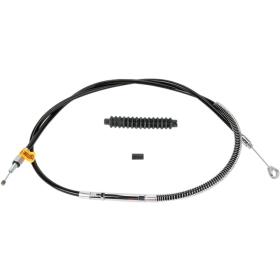 BARNETT High-Efficiency Black Vinyl Clutch Cable Harley Davidson 1340-1450cc 1987-2006