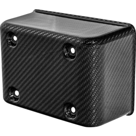 SADDLEMEN Fuse Box Cover Carbon Fiber Gloss Harley Davidson FXD / FXDX / FXDXT / FXDWG 1340-1450 99-03
