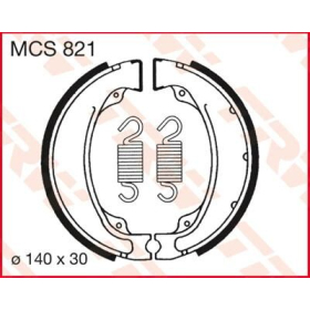TRW Brake Shoes Honda / Kymco 125-750cc 84-25