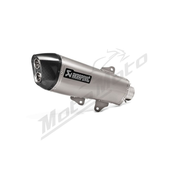 AKRAPOVIC Slip-On Nerūdijančio plieno / anglies pluošto duslintuvas Yamaha YP 400R 18-20