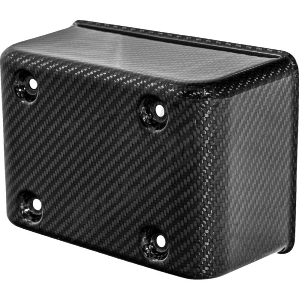 SADDLEMEN Saugiklių dėžės dangtelis anglies pluošto blizgus Harley Davidson FXD / FXDX / FXDXT / FXDWG 1340-1450 99-03