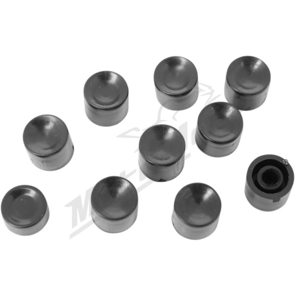 DRAG SPECIALTIES Handlebar Switch Button Caps 10pcs. Harley Davidson XLH / XLS 1000cc 79-81