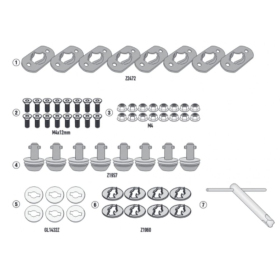 KAPPA Quick Release Racks Kit
