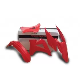 RACETECH Plastic Kit GasGas EC125/450cc 07-09 Red