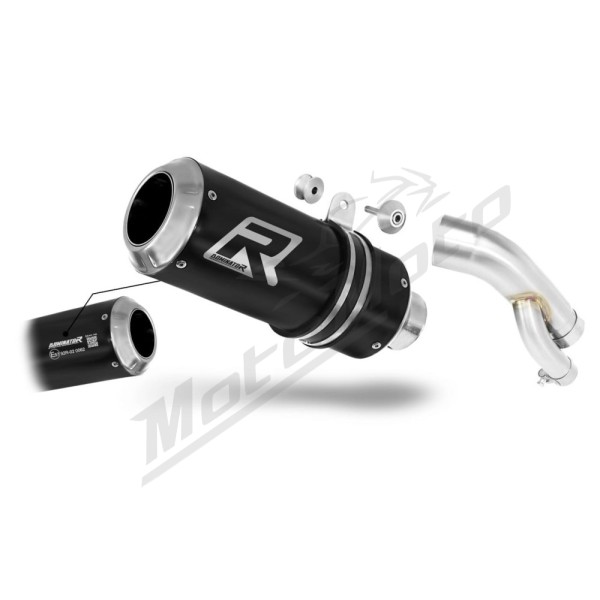 BMW S1000R 2017-2020 ES patvirtintas Dominator duslintuvas GP BLACK + dB killer