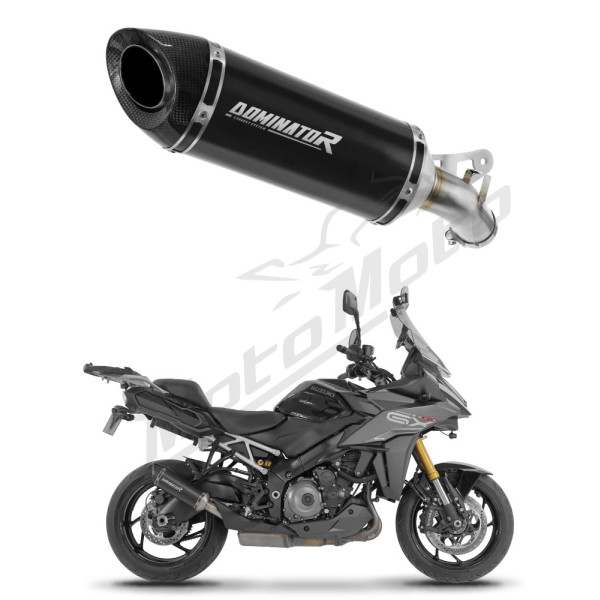 Dominator Išmetimo Bakelis HP8 BLACK + dB killer Suzuki GSX-S 1000 GX 2025->