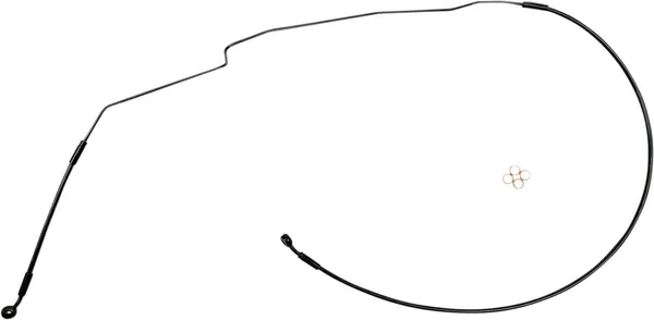 MAGNUM SHIELDING XR Upper Brake Line Kit ABS Black Indian Challenger / Pursuit 1770 20-24 108cm