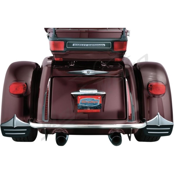 KURYAKYN Rear Mud Flaps Harley Davidson FLHTCUTG / FLHTCUTGSE / FLHXXX 1690/1923 11-24  