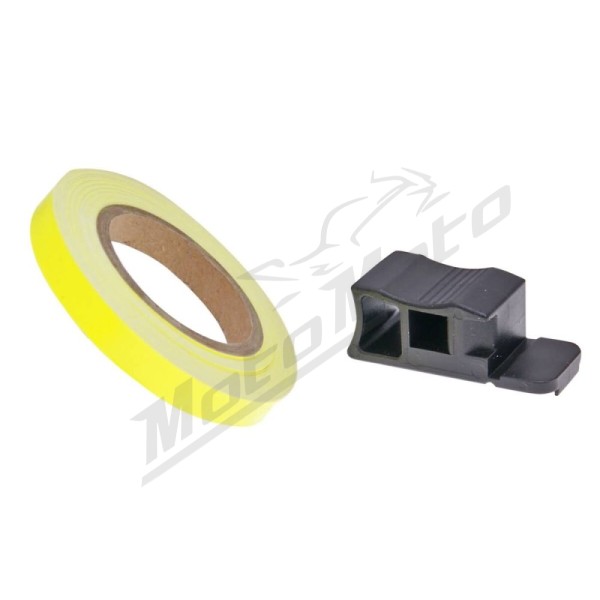 101 OCTANE Rim Tape neon Yellow 6m x 7mm