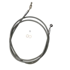 MAGNUM SHIELDING Stainless Steel Hydraulic Clutch Line Harley Davidson FLHRSE / FLHTCUSE / FLHXSE / FLTRUSE 1800 08-12 198cm 