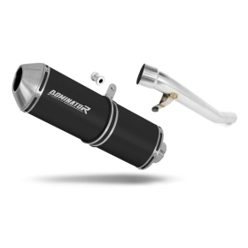 Suzuki GSX 1200 INAZUMA 1999-2000 Exhaust Silencer Muffler OVR BLACK + dB killer