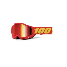 100% Youth Accuri 2 Goggle (Mirror Lens) Red