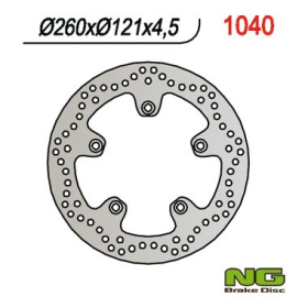 NG BRAKES Front Fixed Brake Disc 260mm Suzuki AN 250-650cc 03-17