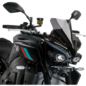 PUIG Windshield smoked Yamaha MT-10 1000 22-23